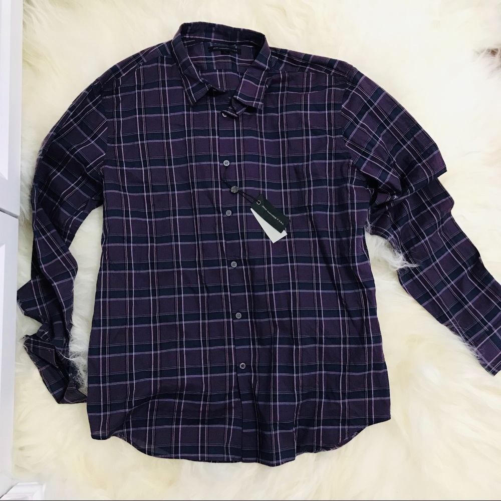 John Varvatos Mayfield Long Sleeve Slim Fit Shirt - Picture 3 of 6